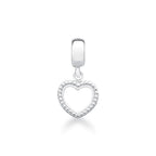 Berloque Coração Liso