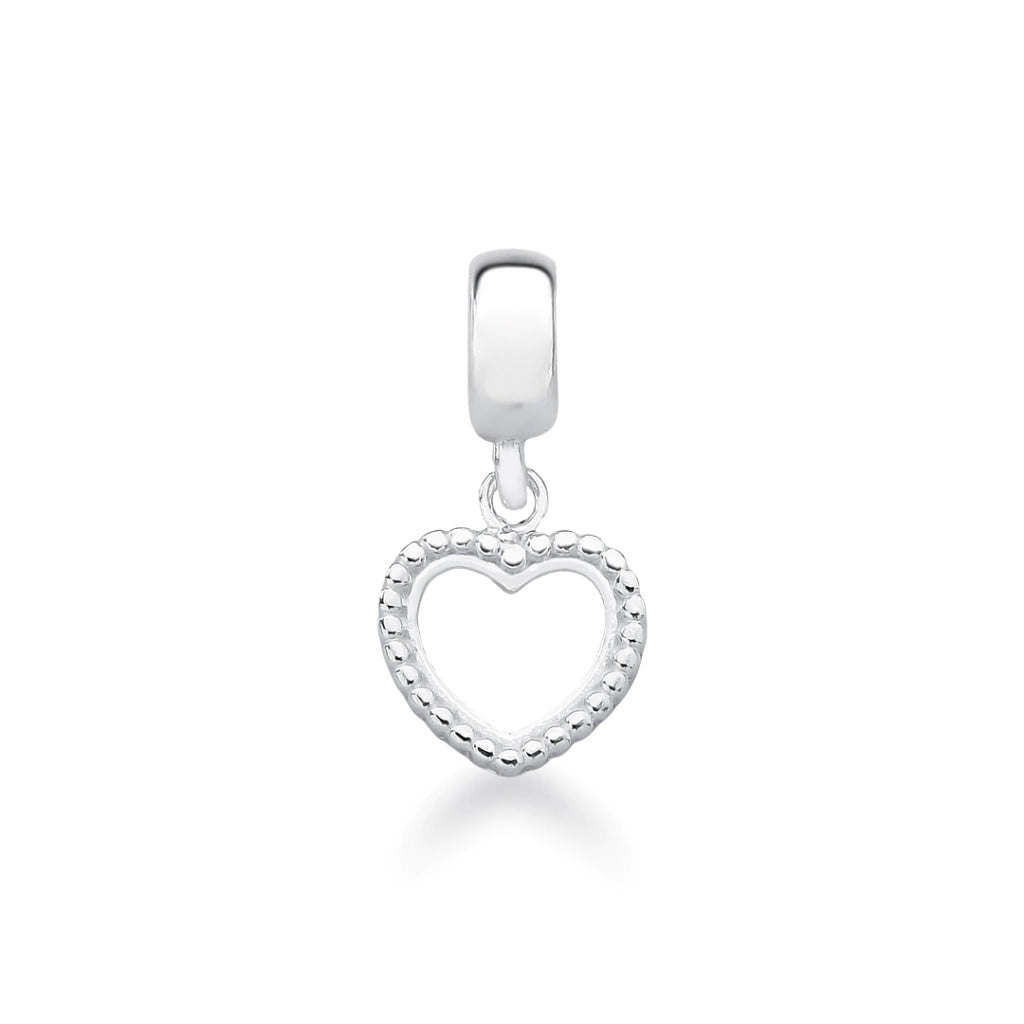 Berloque Coração Liso