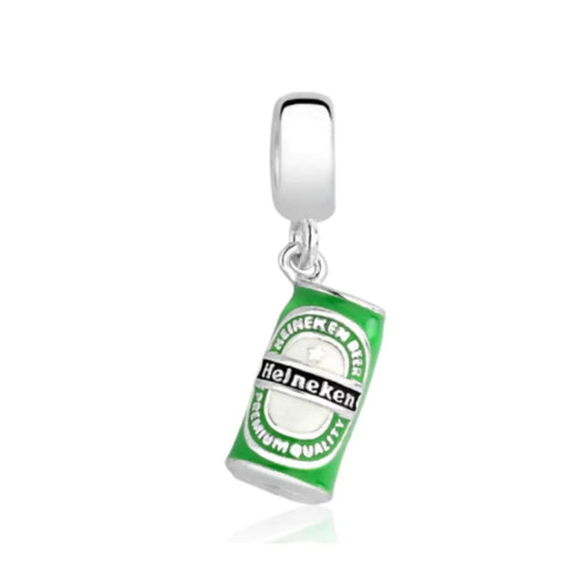 Berloque Lata de Cerveja Verde