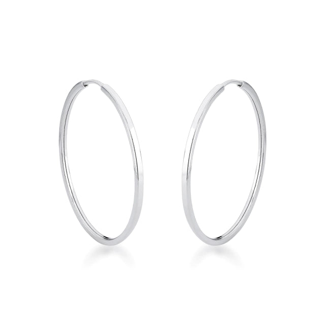 Brinco Argola  Fio Quadrado