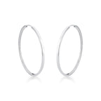 Brinco Argola  Fio Quadrado