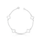 Pulseira trevo vazado