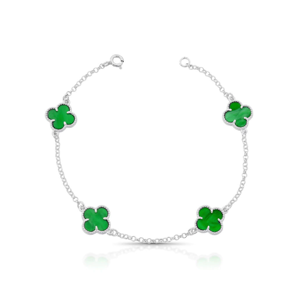 Pulseira Lucky green Trevo