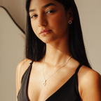 Conjunto Trevo Cravejado Vazado