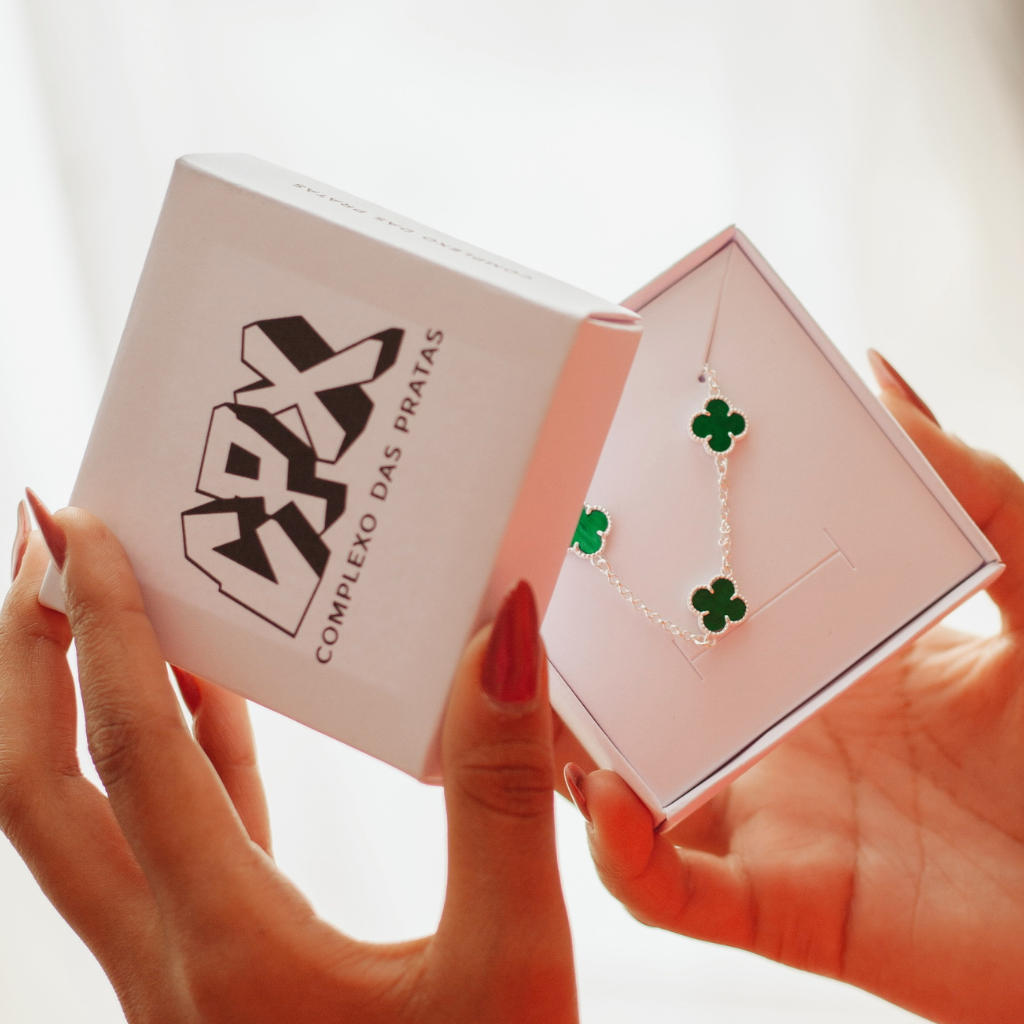 Pulseira Lucky green Trevo