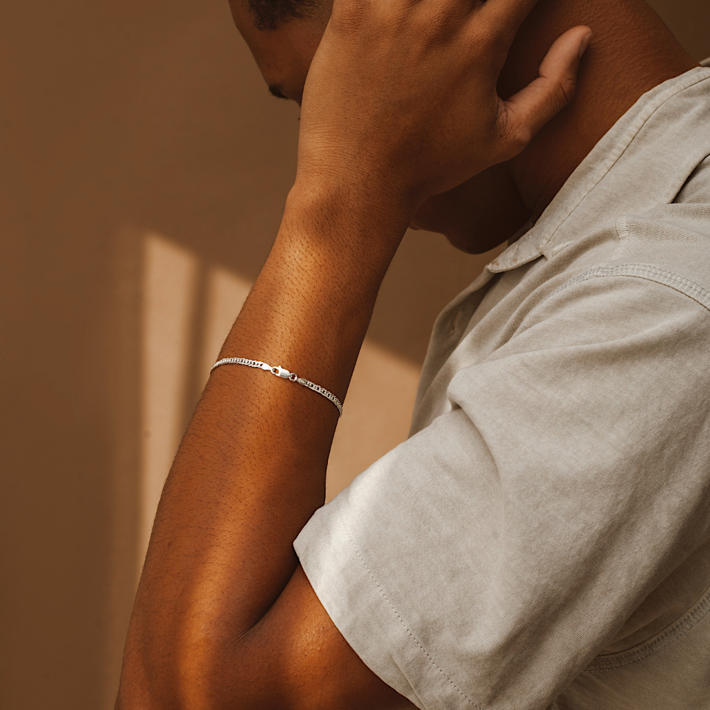 Pulseira Elo Duplo 3mm