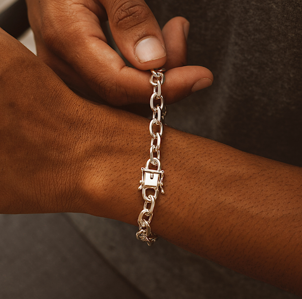 Pulseira Cadeado 8 mm