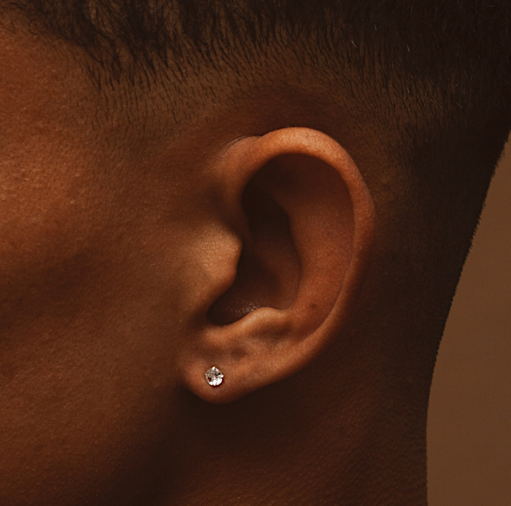 Brinco Brilhante 4mm