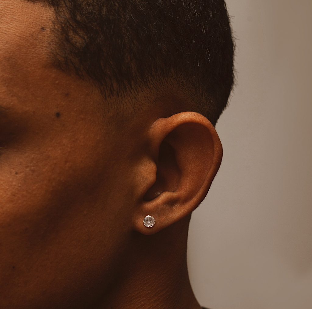 Brinco Brilhante 7 mm