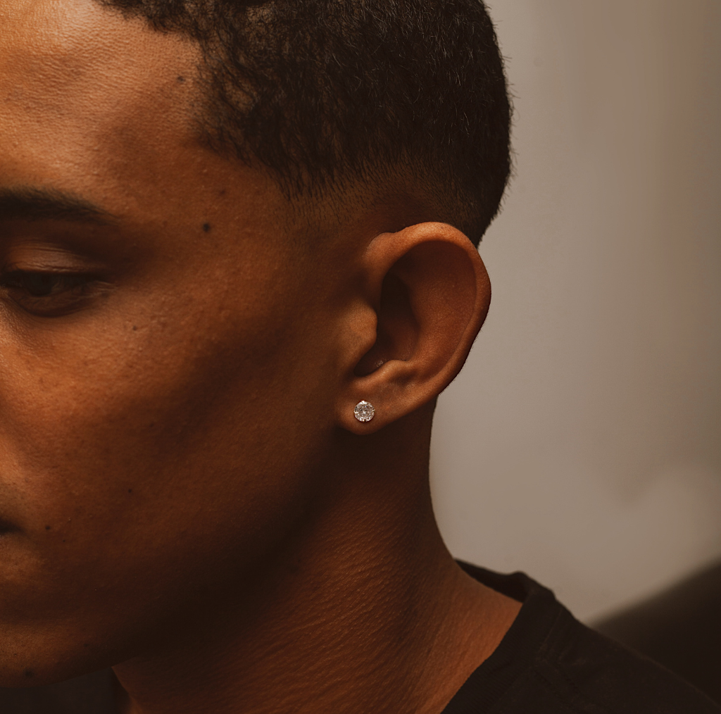 Brinco Brilhante 7 mm