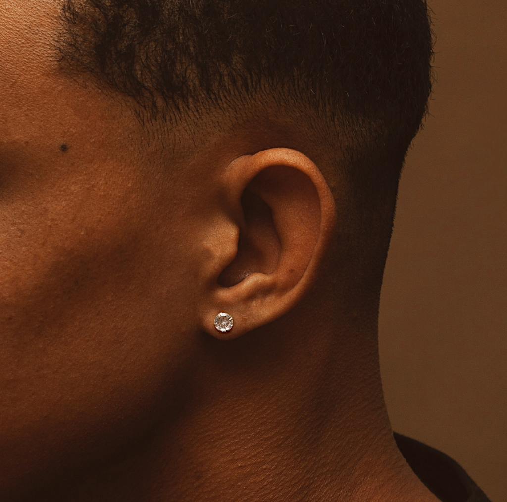 Brinco Brilhante 6 mm