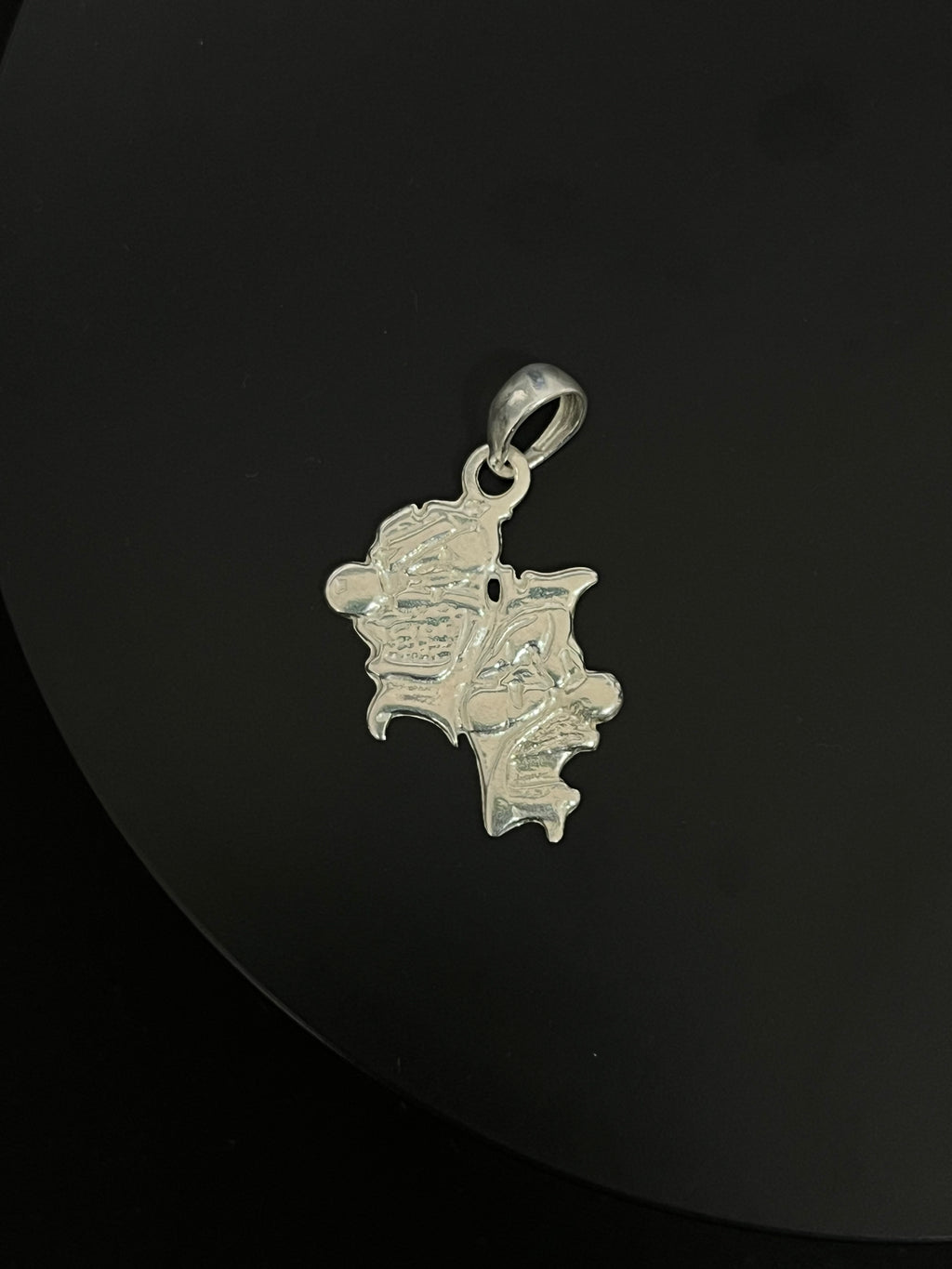 Pingente "Chora Agora, Ri Depois" - Médio