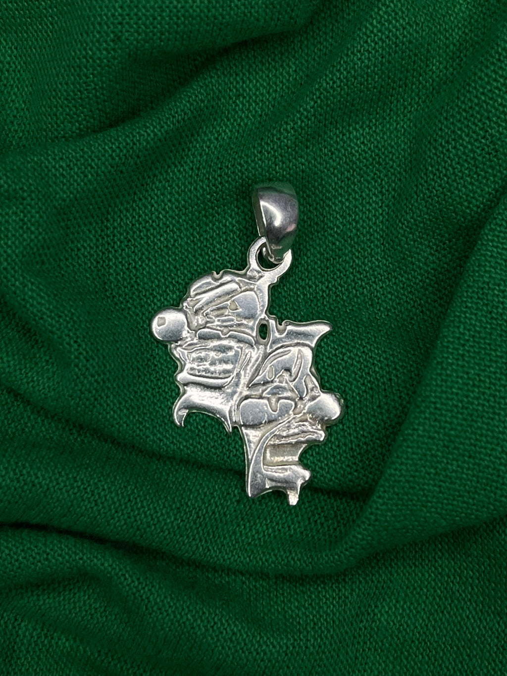 Pingente "Chora Agora, Ri Depois" - Médio