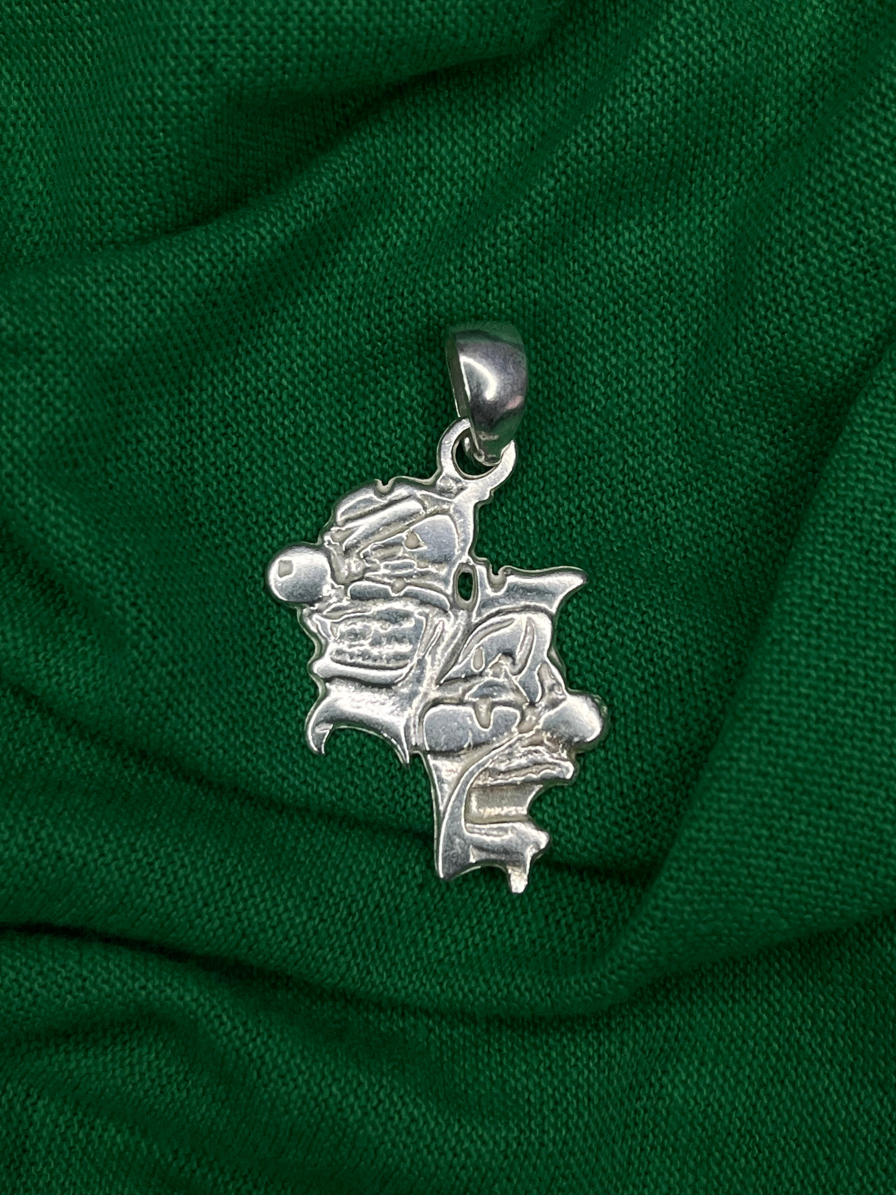 Pingente "Chora Agora, Ri Depois" - Médio