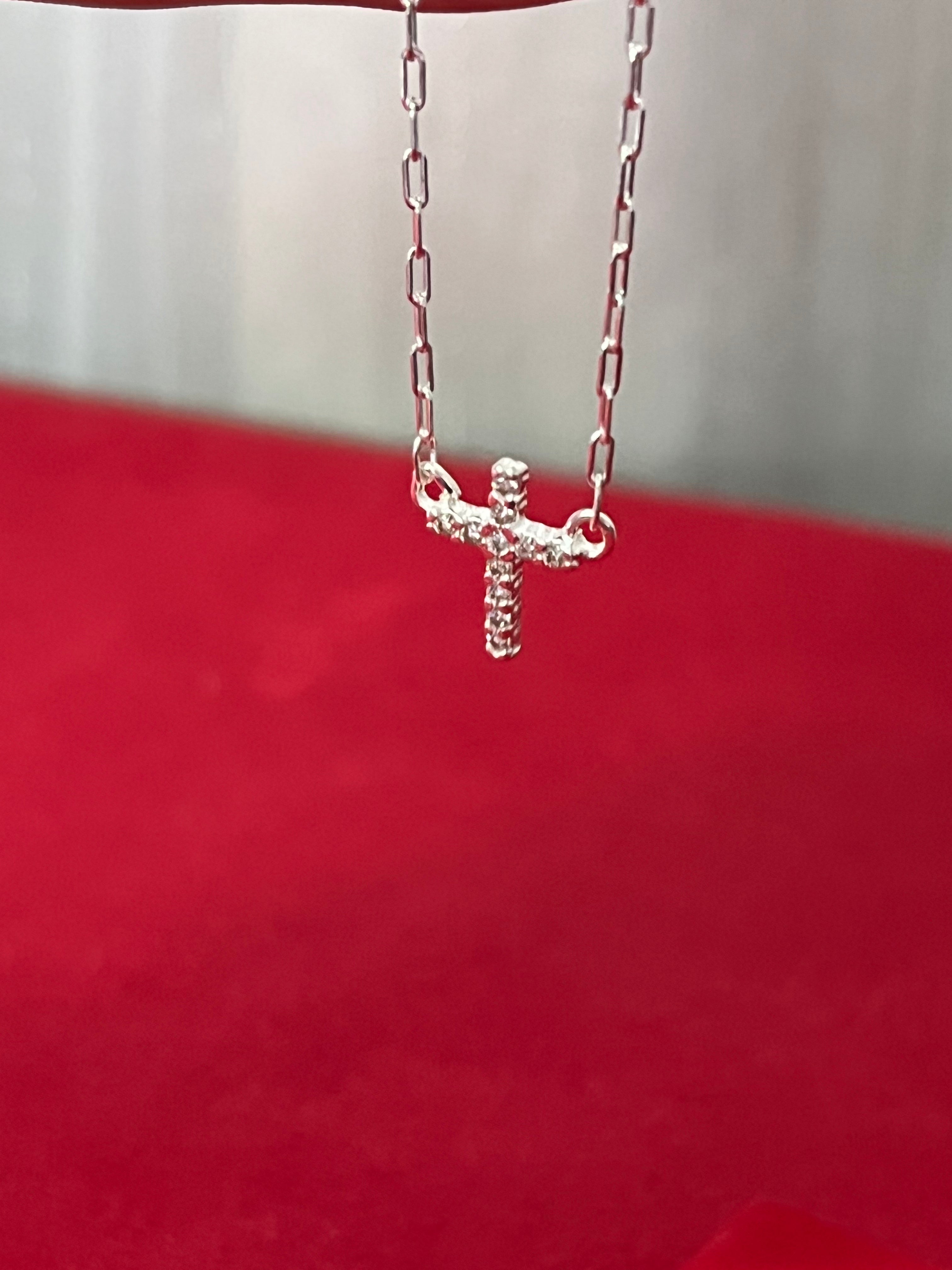 Escapulário Divino Espírito Santo em Prata 925