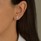 Brinco Cruz Cravejado