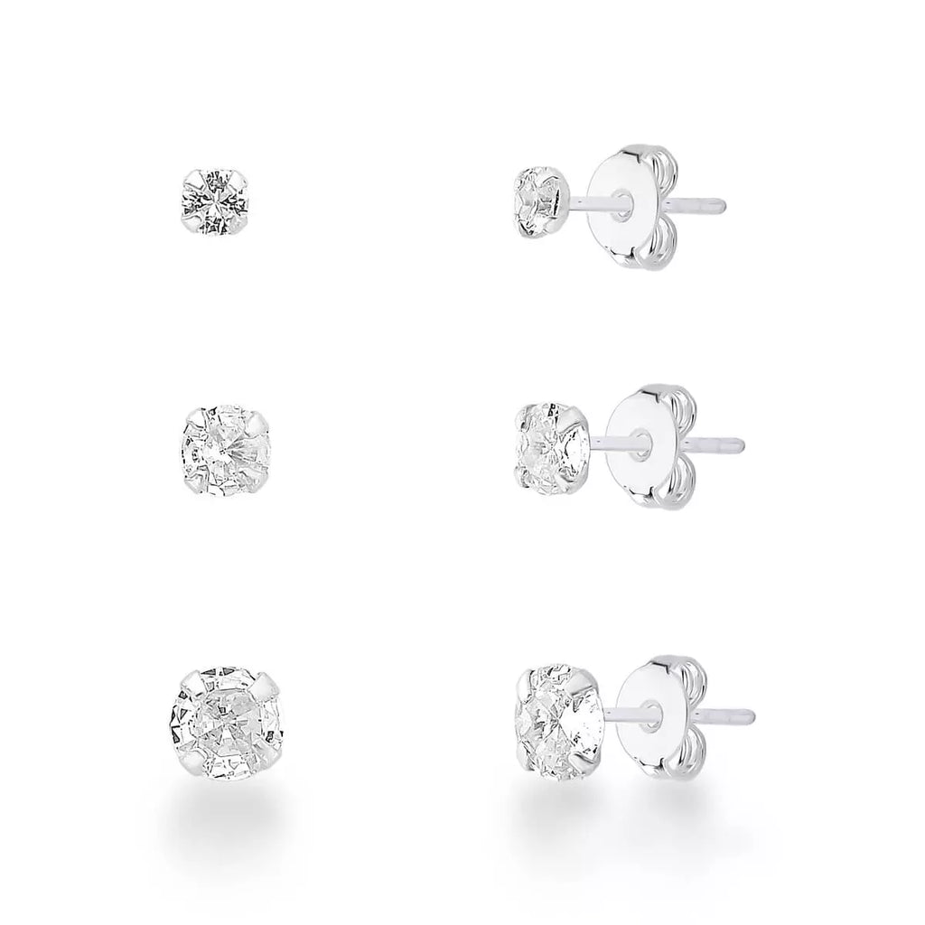 Kit 3 Brincos Ponto de Luz